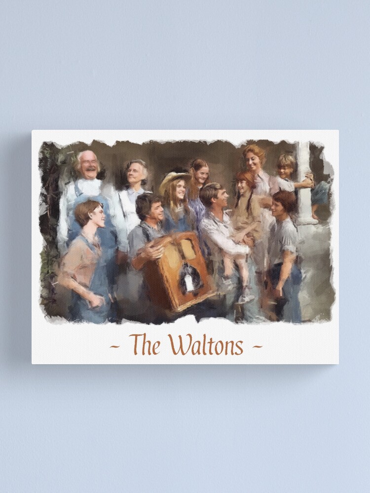 Alternate view of The Waltons TV Show Canvas Print