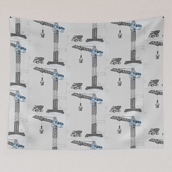 Item preview, Color abstract elevating crane designed and sold by artdragongift 15.