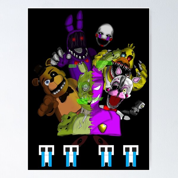 FNAF Funtime Chica 5x7in Art Print -  Israel