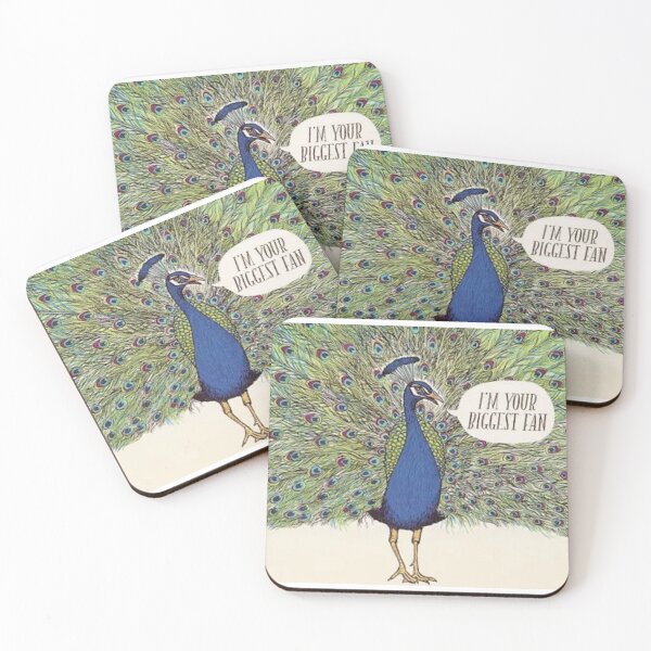 Item preview, I'm Your Biggest Fan Peacock Lovers, Bird Fans designed and sold by lduke47.