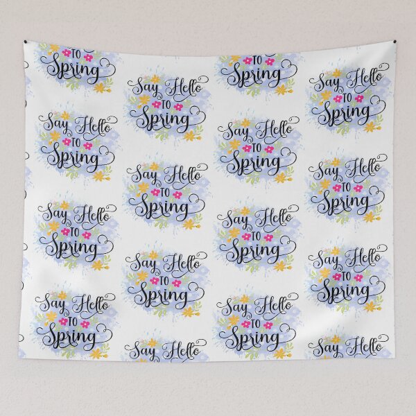 Item preview, Say Hello to Spring I  Spring Gifts designed and sold by younghopes.