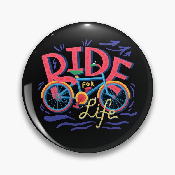 Item preview, Ride for Life Motivational and Inspirational Typography designed and sold by KawaiiTops.
