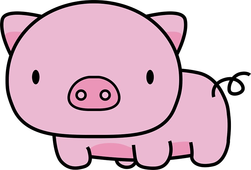 Pig: Stickers | Redbubble