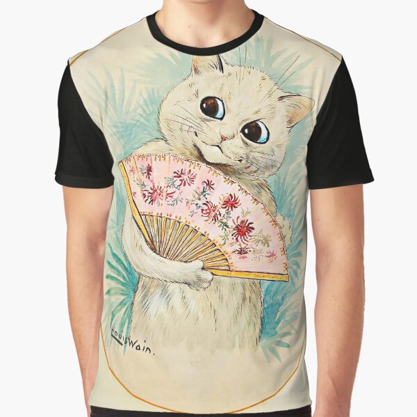 Artikel-Vorschau von Vintage Louis Wain Geisha Katze, designt und verkauft von TeeARTHY.