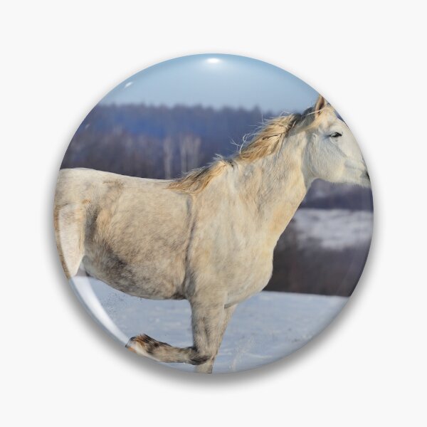 Item preview, White Horse Poster designed and sold by AnimalLover4eva.