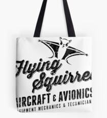 Flying Squirrel Aviation Tote Bag