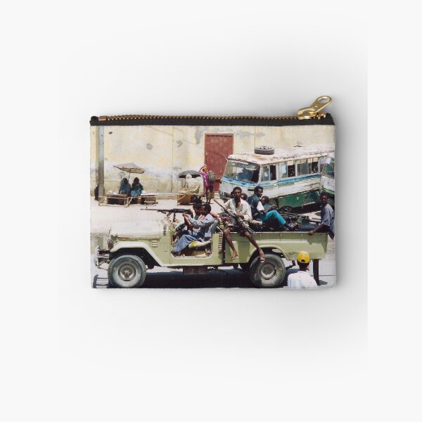Item preview, A technical in Mogadishu at the time of the UNOSOM mission (1992 or 1993) designed and sold by VintageSomalia.