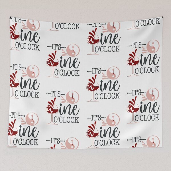 Item preview, It's  Wine O'Clock designed and sold by FOX1999-Design.