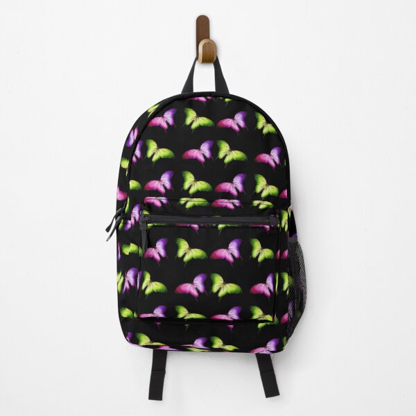 Item preview, Green & Purple Butterfly Pattern designed and sold by GL Digital Artwork .