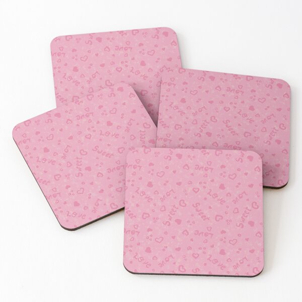 Item preview, Pink Hearts Pattern designed and sold by tryinart.
