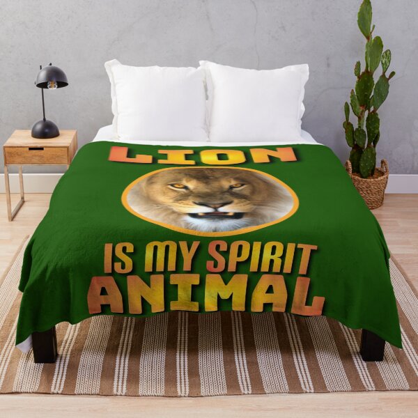Item preview, lion is my spirit animal. designed and sold by Umiska.