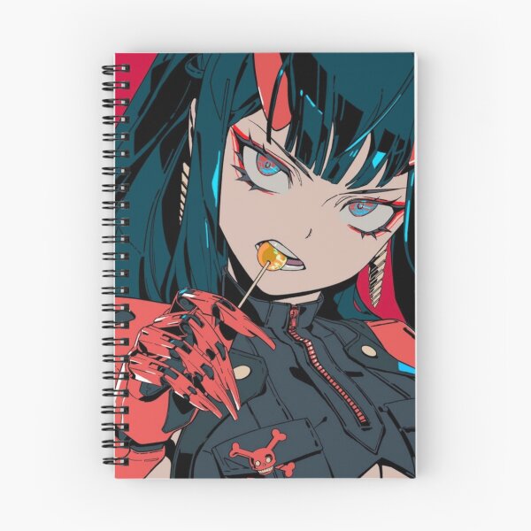 Item preview, Cyber demon with lollipop || Anime girl designed and sold by AszaAri.