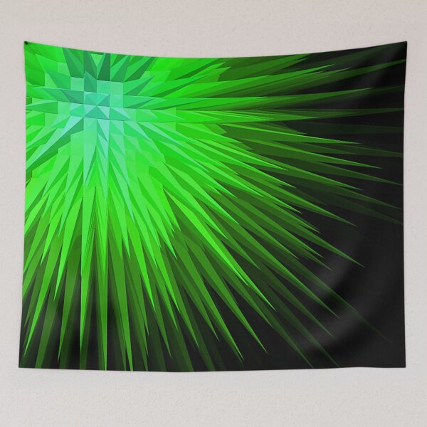 Item preview, Abstract green triangle solar designed and sold by Tshirtstory.
