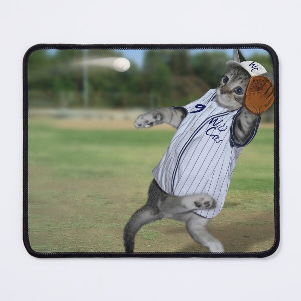 Item preview, Baseball Catcher Kitten designed and sold by Gravityx9.
