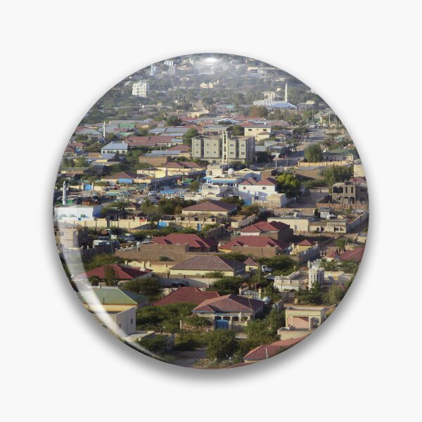 Item preview, A residential area in Hargeisa, the capital of the northwestern Somaliland region of Somalia designed and sold by VintageSomalia.