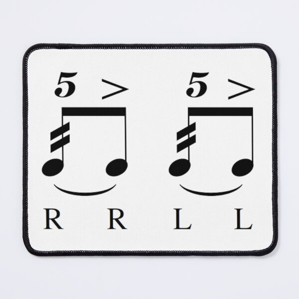 Item preview, 5-Stroke Roll - Rudiment Sticker designed and sold by rudimentrepub.