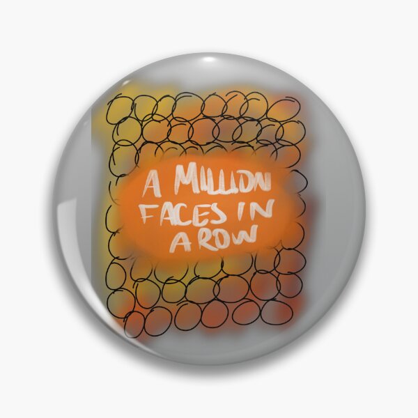 Item preview, A Million Faces In A Row designed and sold by risewme.