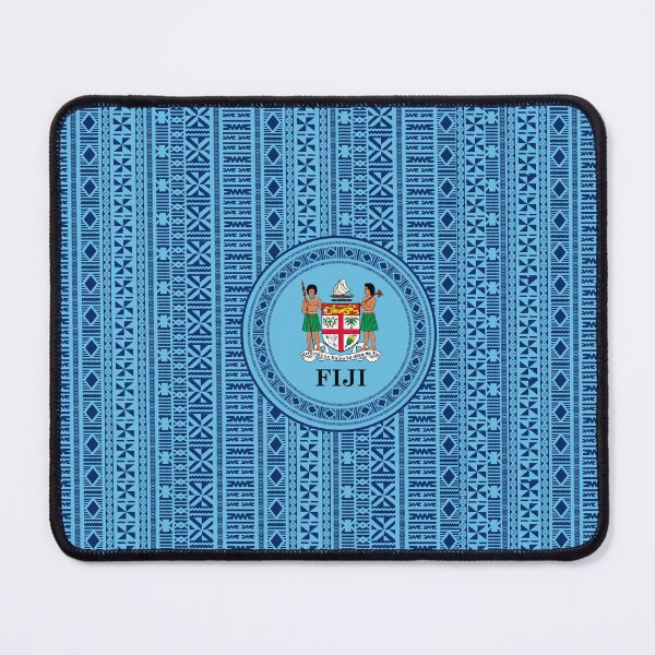 Item preview, Fiji Blue Kesakesa Vakaviti - Tapa/Masi Design designed and sold by Kalawa Studio.