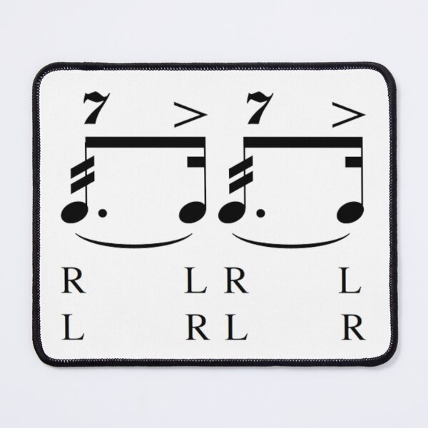 Item preview, 7-Stroke Roll - Rudiment Sticker designed and sold by rudimentrepub.
