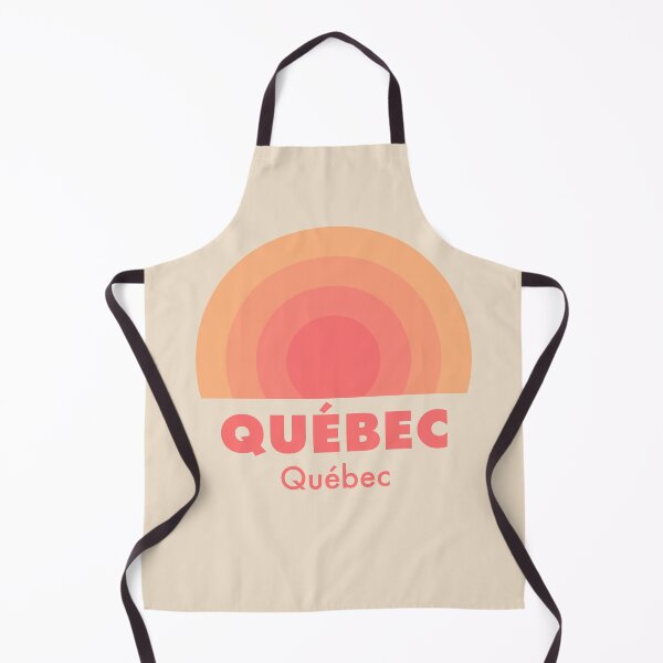 Item preview, Quebec Quebec Retro Rainbow Badge Orange designed and sold by modeoftravel.