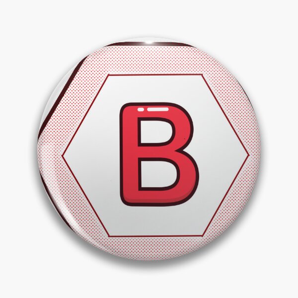 Item preview, Initial B polygon designed and sold by AnasQureshi.