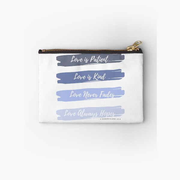 Item preview, Blue Love is Patient, Love is Kind  designed and sold by KBMeyer.