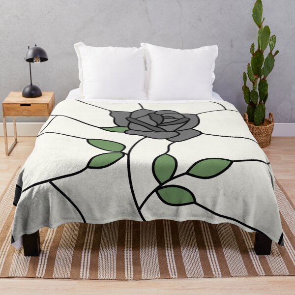 Item preview, Stained Glass Rose (Black) designed and sold by nklange240.