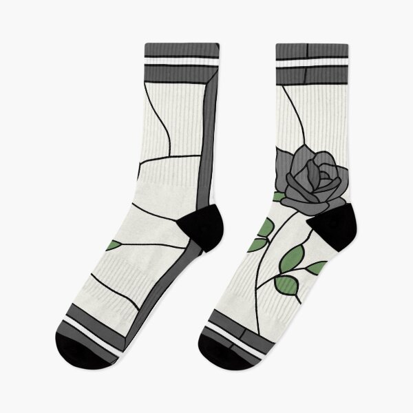 Item preview, Stained Glass Rose (Black) designed and sold by nklange240.