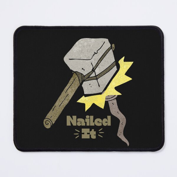 Item preview, Nailed It - Woodworking Carpentry Fun Graphic - Fun Woodworking Gifts designed and sold by WoodWorkingInc.