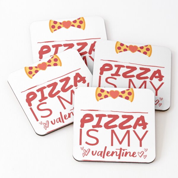Item preview,  Pizza is my VALENTINE funny VALENTINES day boys kids designed and sold by Umiska.