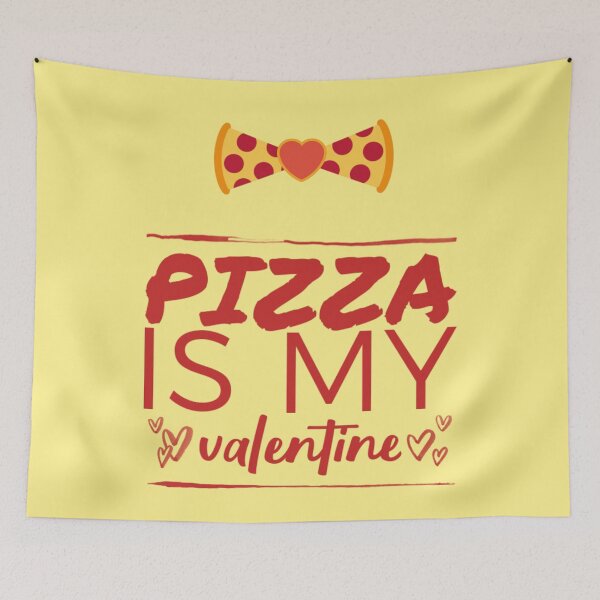 Item preview,  Pizza is my VALENTINE funny VALENTINES day boys kids designed and sold by Umiska.