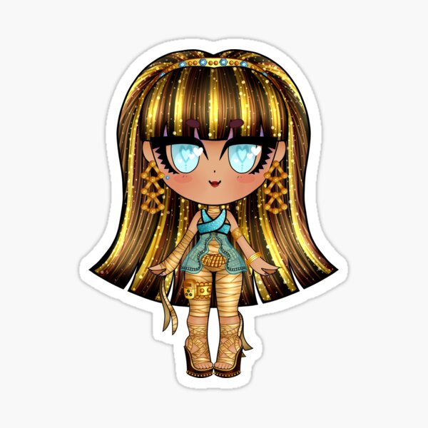 Mummy Girl Sticker