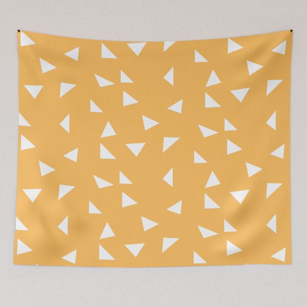 Item preview, triangle abstract  design , yellow background    designed and sold by Pratyush1111.