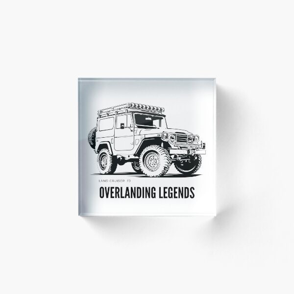 Item preview, Regalo de aventura para acampar | Land Cruiser FJ Leyenda terrestre designed and sold by Duncan Udawatta  | The Mugzz Shop.