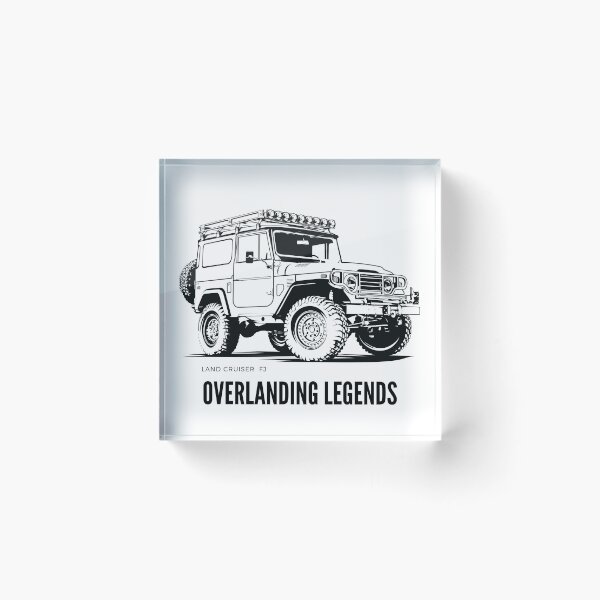 Item preview, Camping Adventure Gift | Land Cruiser FJ Overlanding Legend designed and sold by Duncan Udawatta  | The Mugzz Shop.