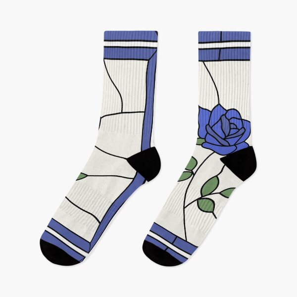 Item preview, Stained Glass Rose (Blue) designed and sold by nklange240.
