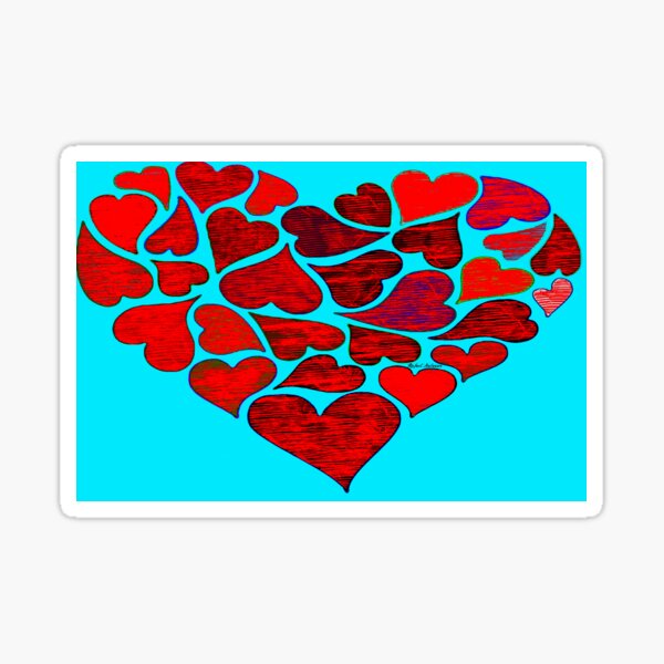 Valentines at Tiffanys Sticker