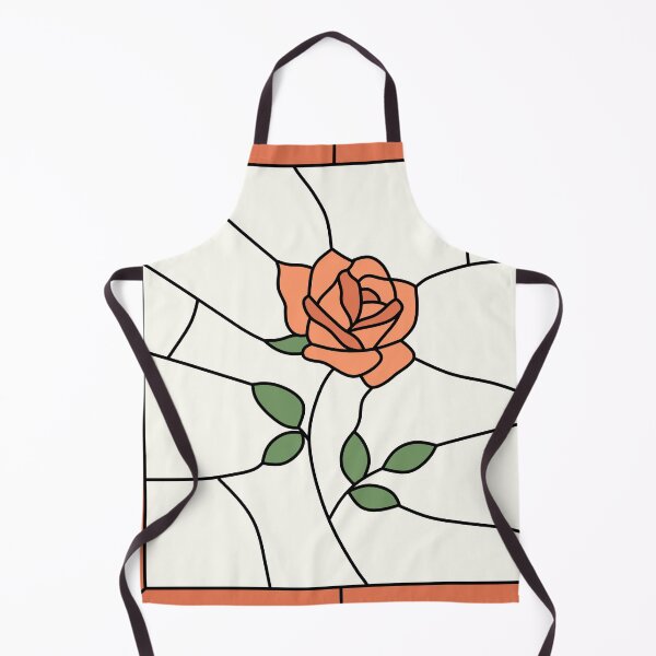 Item preview, Stained Glass Rose (Orange) designed and sold by nklange240.