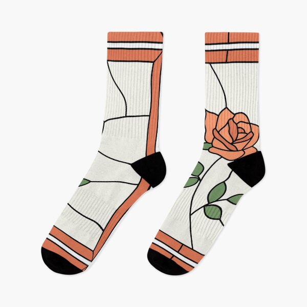 Item preview, Stained Glass Rose (Orange) designed and sold by nklange240.
