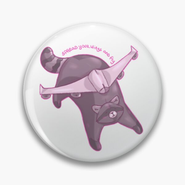 Item preview, Spread Your Wings and Fly Raccoon designed and sold by Eracqoon.