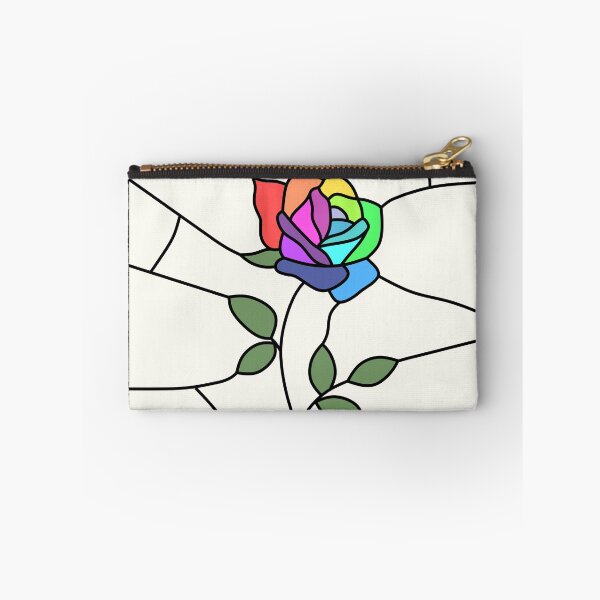 Item preview, Stained Glass Rose (Rainbow) designed and sold by nklange240.