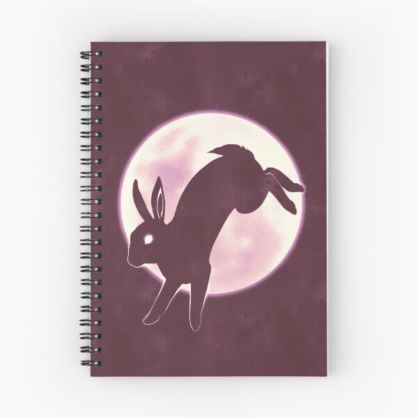 Item preview, Pink Moon Rabbit designed and sold by wintry-art.