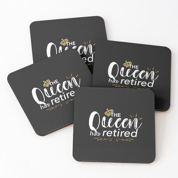 Item preview, THE QUEEN HAS RETIRED  designed and sold by JooArtPrints  ★★★★★.