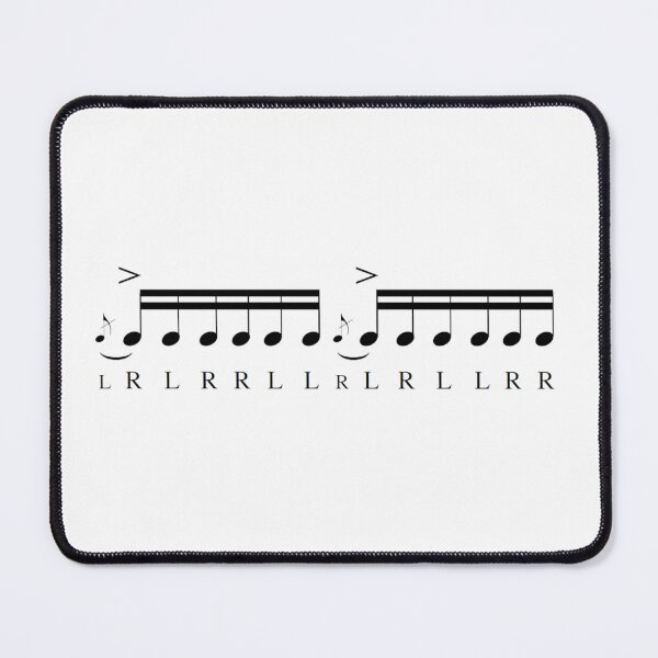 Item preview, Flam Paradiddle-Diddle - Rudiment Sticker designed and sold by rudimentrepub.