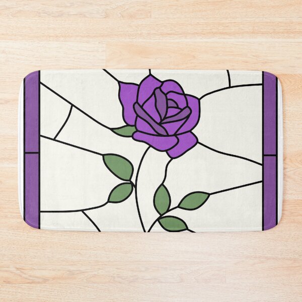 Item preview, Stained Glass Rose (Purple) designed and sold by nklange240.