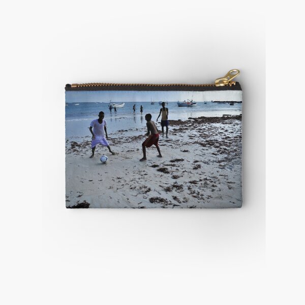 Item preview, Children play soccer on Lido beach in Mogadishu designed and sold by VintageSomalia.
