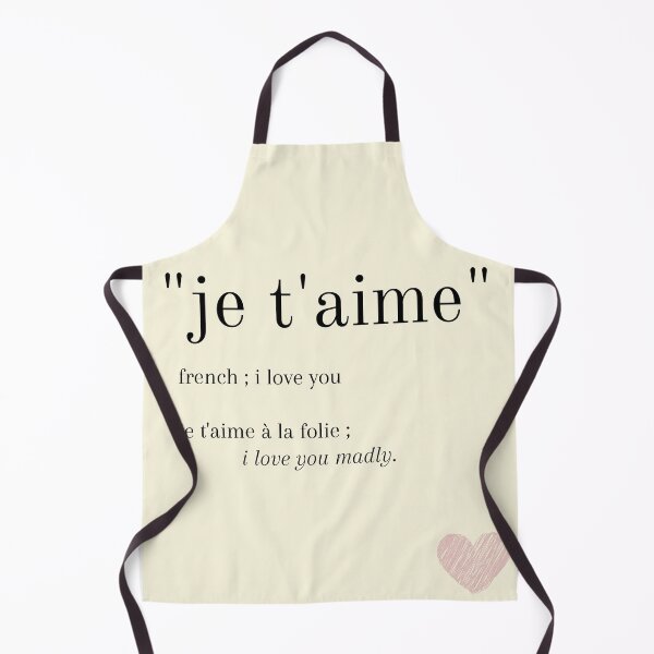 Item preview, je t'aime - i love you design designed and sold by janishataneja.