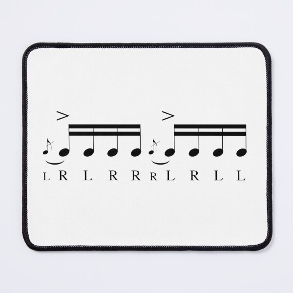 Item preview, Flam Paradiddle - Rudiment Sticker designed and sold by rudimentrepub.