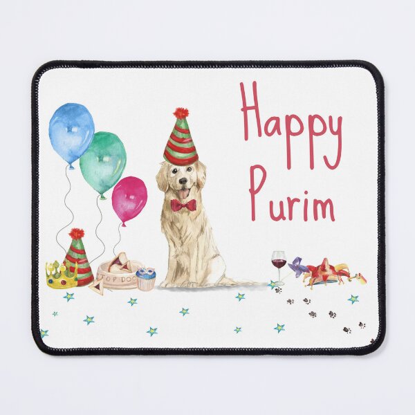 Item preview, Happy Purim Dog - Purim designed and sold by thekosherhub.
