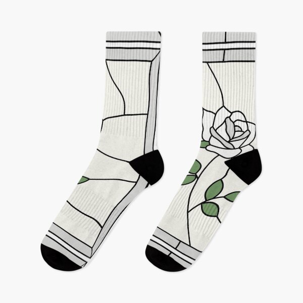 Item preview, Stained Glass Rose (White) designed and sold by nklange240.